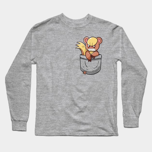 Pocket Yun goose Long Sleeve T-Shirt by TechraPockets